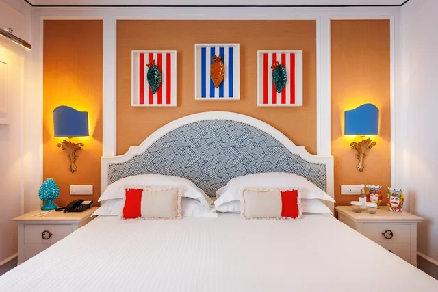 غرفة بريميوم ديلوكس بسرير مزدوج بشرفة، Grand Hotel San Pietro 4/5