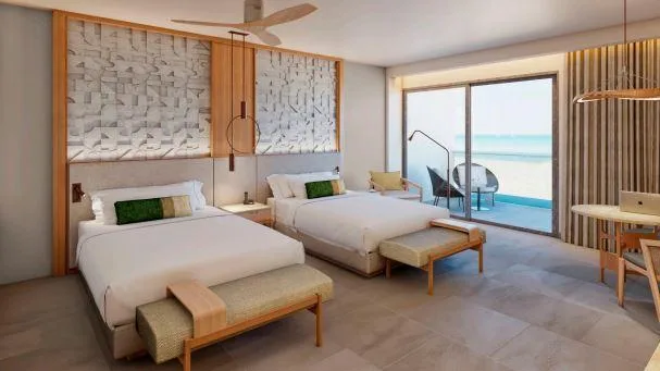 جناح جونيور رباعي بإطلالة جزئية على البحر، Haven Riviera Cancun Resort & Spa All Inclusive - Adults Only 1/2