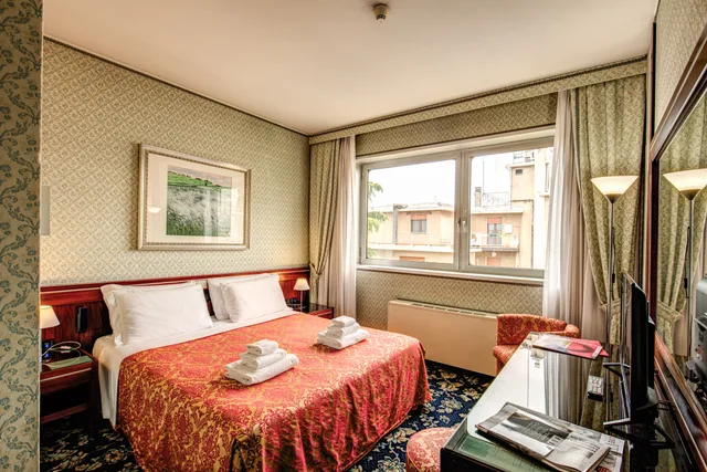 غرفة قياسية مفردة بسرير كينج، Venice Michelangelo Hotel 10/10