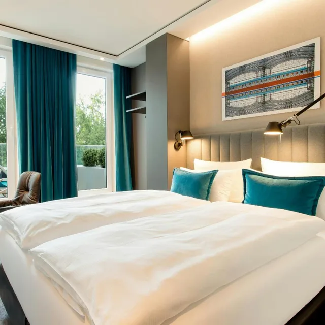 غرفة بسرير مزدوج، Hotel Motel One Berlin-Hauptbahnhof 1/9