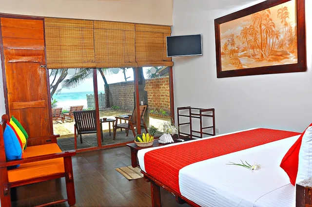 Deluxe, Double Bed, Beach Side, Ocean View، The Beach Cabanas 7/9