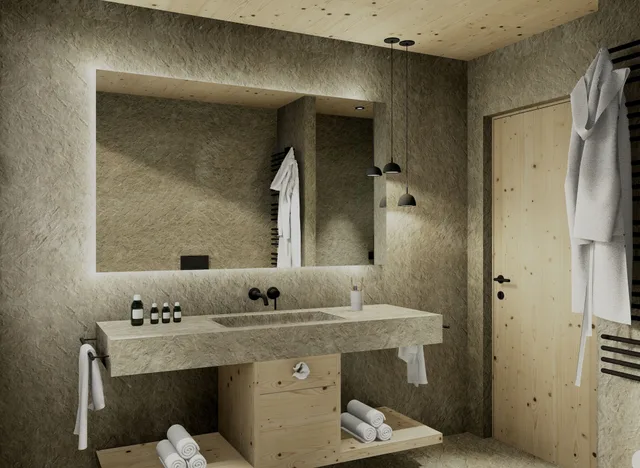 غرفة جونيور بسرير كينج بشرفة، Hotel Saltria true alpine living 8/9