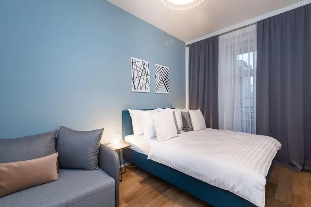 شقة ديلوكس بشرفة بغرفة نوم واحدة، Seven Wishes Boutique Residence 3/7
