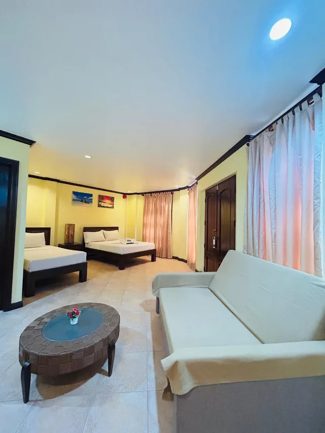 Semi Room, Junior Suite, 1 Double and 1 Single Bed, Sheridan Villas Boracay 3/3