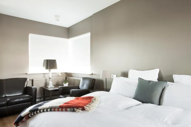 جناح جونيور بشرفة بإطلالة، Hotel Odinsve 8/10