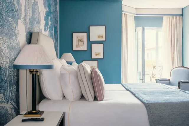 غرفة ديلوكس بسرير كينج بإطلالة على البحر، Hotel Senhora Da Guia 9/10