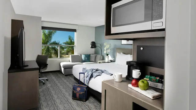Suite, Bay View, Bathtub، Hyatt House San Juan 3/4