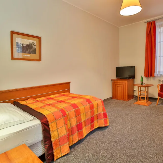 غرفة مفردة، Hotel Dvorak Tabor 1/8