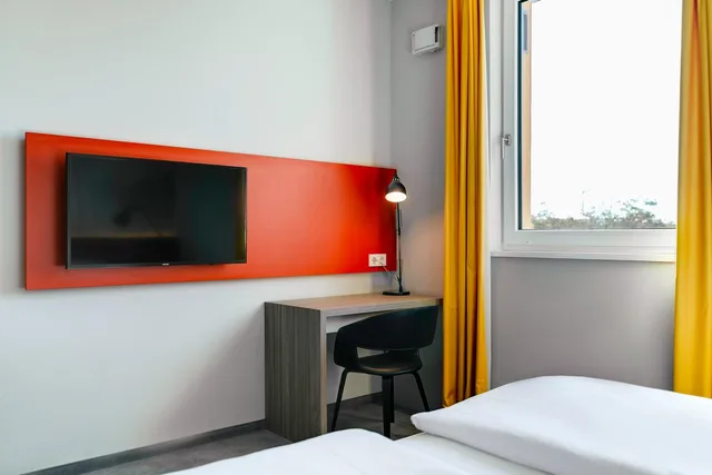 غرفة بسرير مزدوج، Campanile Leipzig Halle Airport 6/9