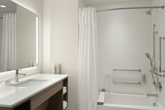 Suite, 2 Queen Beds, Accessible, Home2 Suites by Hilton Kearney 3/5