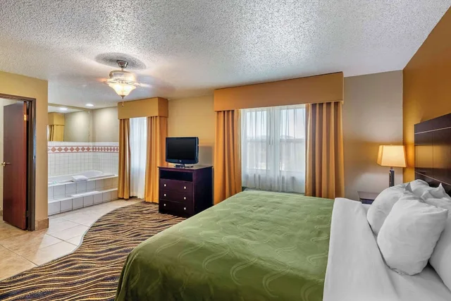 جناح بزنس بسرير كينج مع أريكة بجاكوزي، Quality Suites Addison-Dallas 1/2