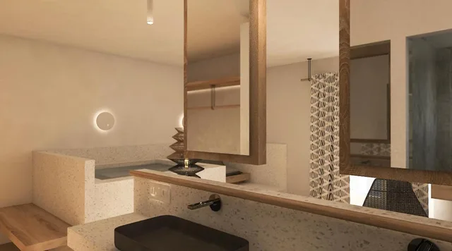 Superior, Double Bed, Sea View, Indoor Jetted Tub, Apiro Mykonos 10/10