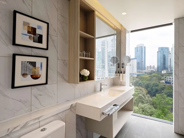 2 Bedrooms, Signature, Swiss, Apartment, 2 Double Beds, Swissotel Living Jakarta Mega Kuningan 8/8