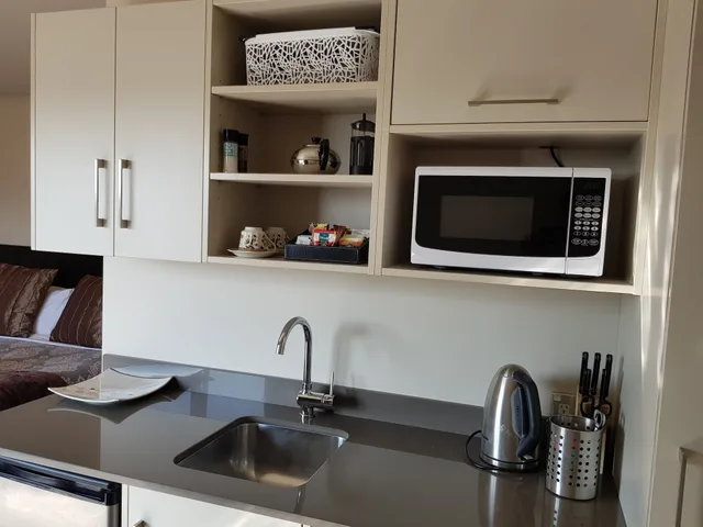 جناح تنفيذي بغرفة نوم واحدة بحوض جاكوزي، Delago Motel 8/10