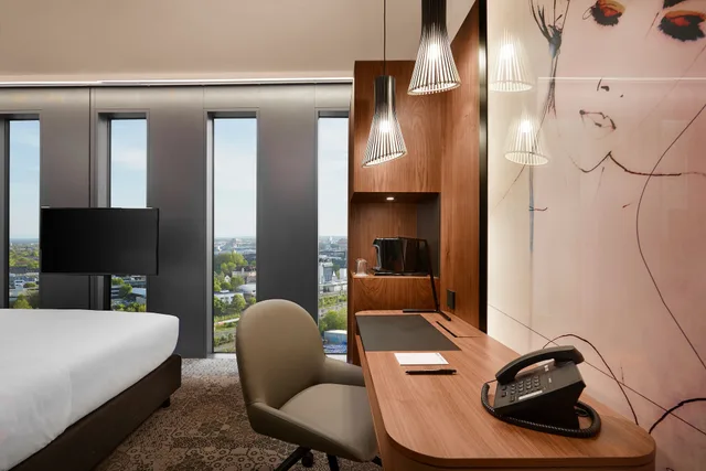غرفة سوبيريور بسرير كينج، Hyperion Hotel Munchen 5/6