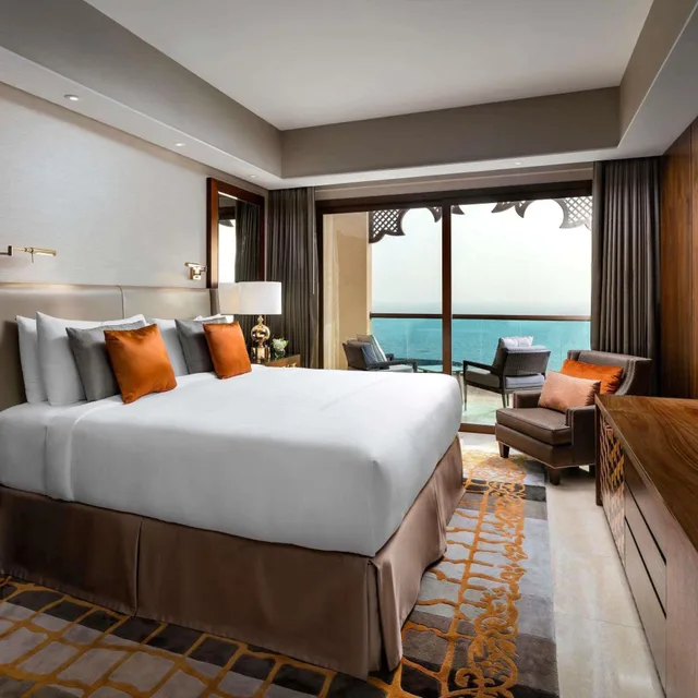 2 Bedrooms, Deluxe, Suite, King Bed, Fairmont Ajman 1/9