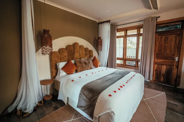 غرفة ديلوكس بسرير مزدوج، Arusha Planet Lodge 10/10