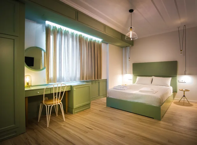 غرفة ديلوكس بسرير مزدوج، Allure Central Boutique Hotel 4/8