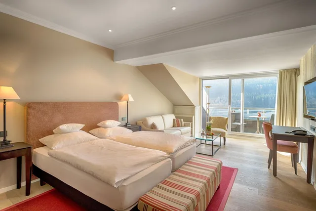 Superior, Double Bed, Lake View, Balcony or Terrace، Treschers Schwarzwaldhotel 3/10