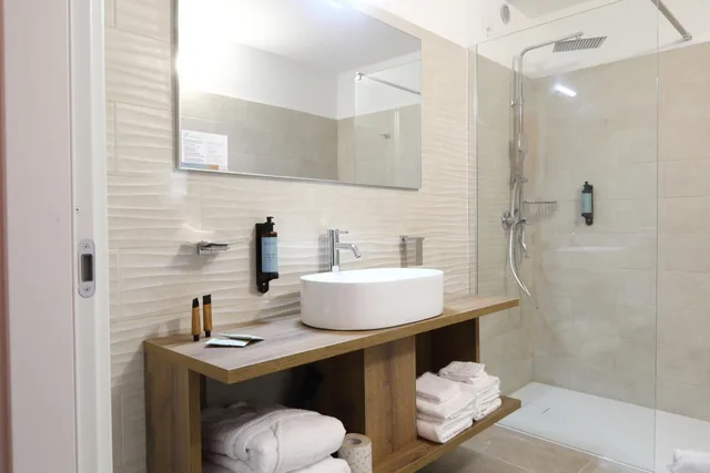 غرفة بسرير مزدوج أو سريرين منفصلين، Armon Greenblu Hotel & Wellness 10/10