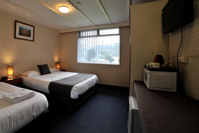 غرفة بسرير مزدوج أو سريرين منفصلين، SILVER HILLS MOTEL 1/2