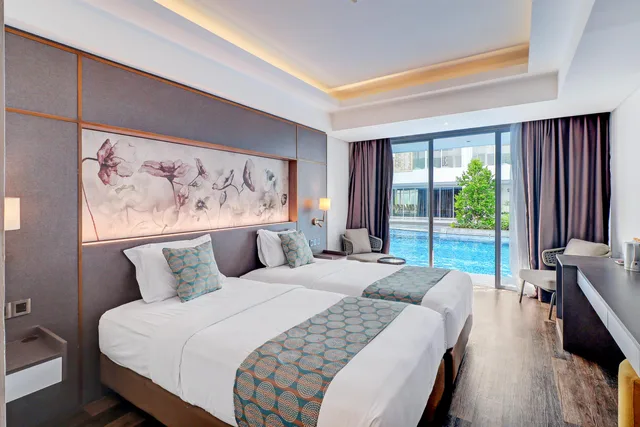 Suite, Twin Beds, Pool Access، Sunday Hotel Sunset Road Near Trans Studio Mall 3/5