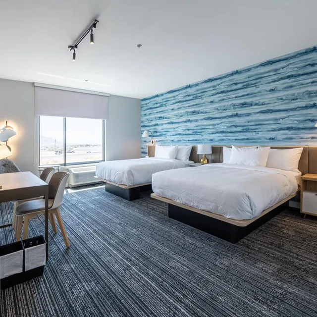 استوديو بسرير كوين، Towneplace Suites By Marriott Norfolk 1/5