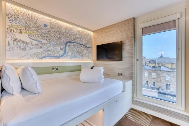 غرفة قياسية بسرير مزدوج، Hub by Premier Inn London Camden 3/10