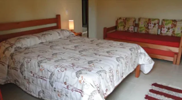 غرفة سوبيريور بسرير كوين بإطلالة جزئية على البحر، Pousada Casa Na Praia 1/2