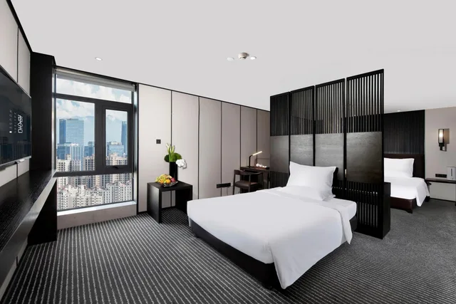 جناح عائلي ديلوكس بسرير كينج مع أريكة، Xi'an Eastern House Boutique Hotel 6/10