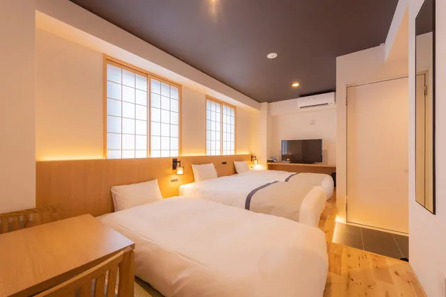 غرفة يابانية عصرية ثلاثية بسريرين مزدوجين، Tosei Hotel Cocone Asakusa 1/1
