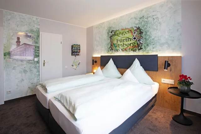 غرفة بسرير كوين، Ambient Hotel Am Europakanal 4/10