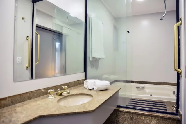 غرفة سوبيريور ثلاثية بسرير كينج وسرير فردي، Plaza Inn Small Town Ex Brasilia Small Town Flat Service 5/5