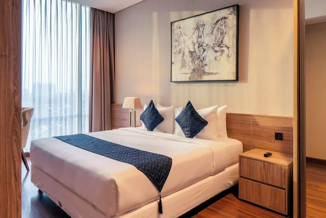 جناح بسرير كينج بغرفة نوم واحدة، Hotel Azana Suites Hotel Antasari 1/3