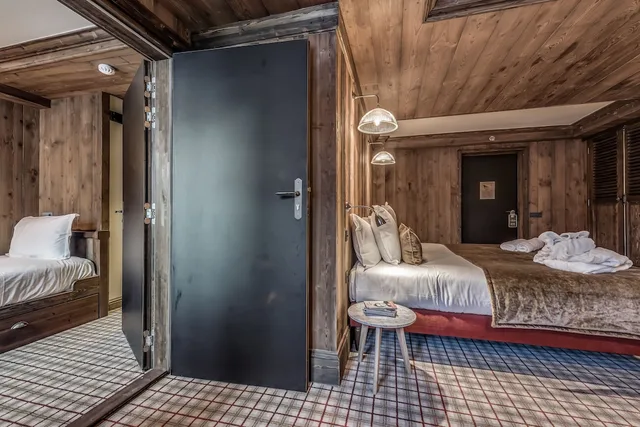 Room, Quintuple, King Bed, 2 Bunk Beds, Sofa, LE VAL D'ISERE 3/4