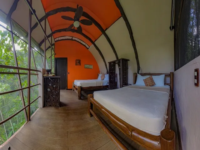 Tree House, 2 Queen Beds, Mountain View، Maquenque Eco-Lodge 1/9