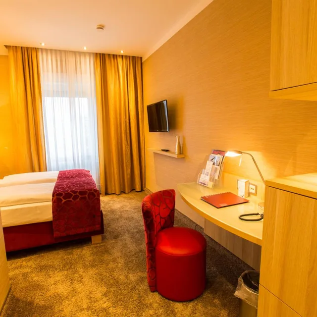 غرفة اقتصادية بسرير مزدوج، Hotel Hammer - Mainz Hauptbahnhof 3/4