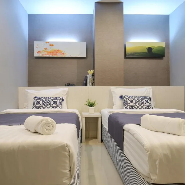 غرفة سوبيريور بسرير فردي، De Lux Bangkok Hotel 5/6