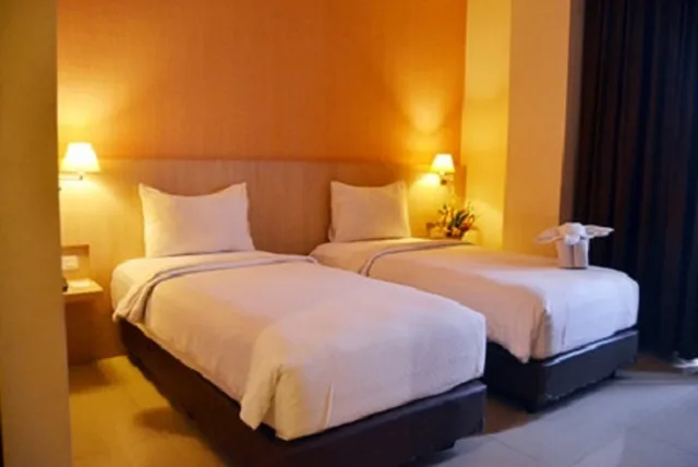 غرفة ديلوكس بسريرين منفصلين للمدخنين، Rio City Hotel Palembang 1/4