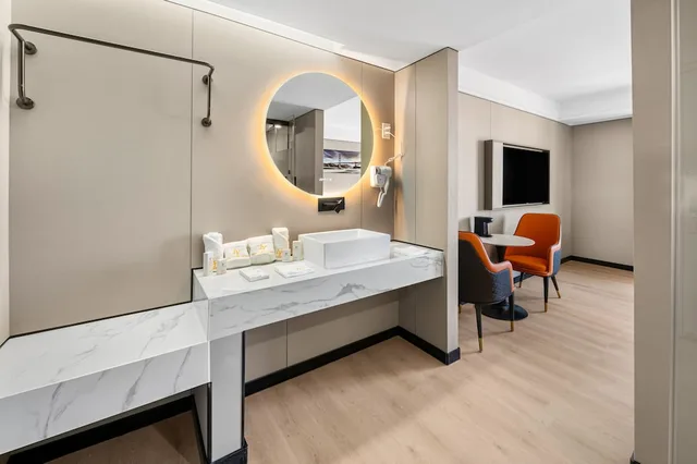 غرفة ديلوكس مفردة بسرير كينج، LY New York Hotel 3/3