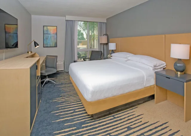 جناح جونيور بسرير كينج بإطلالة على المسبح، Doubletree By Hilton Chico 1/1