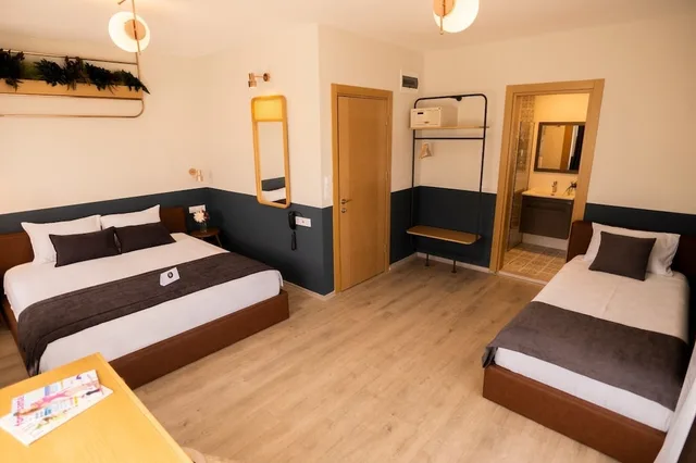 Senior, 1 Double and 1 Single Bed، Urla 1867 Hotel 4/6