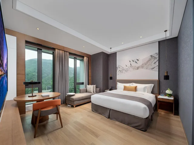 جناح بسرير كوين بغرفة نوم واحدة، Genpla Hotel Shenzhen Nanshan 1/1