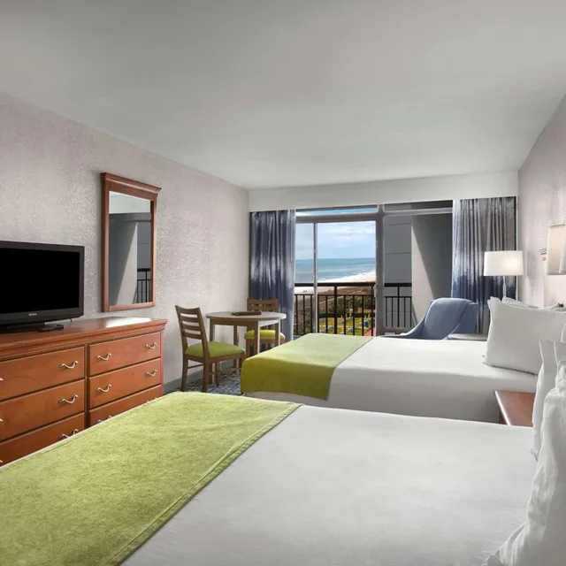 Room, 2 Queen Beds, Partial Ocean View, Balcony, Dayton House Resort, BW Signature Collection 1/5