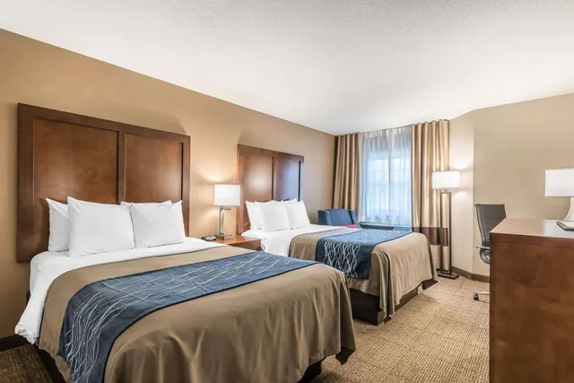 غرفة قياسية بسرير مزدوج، Comfort Inn Concord South End 5/7