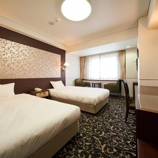 Room, Twin Beds, West Wing، Hotel Global View Kushiro 4/6