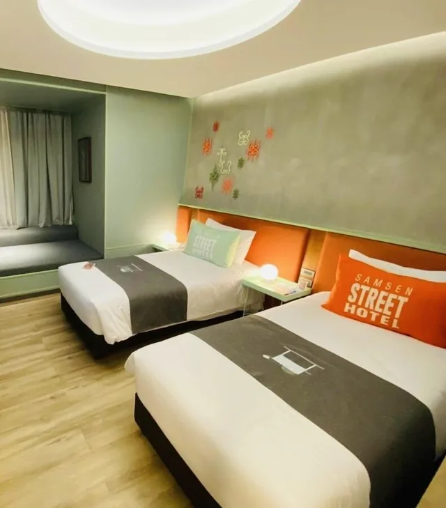 Superior Twin Roon، Samsen Street Hotel 3/10