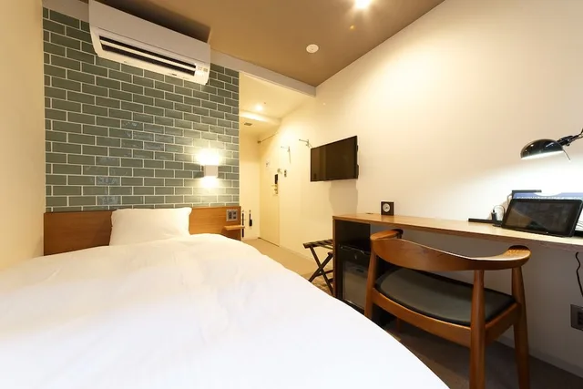 غرفة ديلوكس مفردة بسرير مزدوج للمدخنين، Hotel Citio Shizuoka 1/4