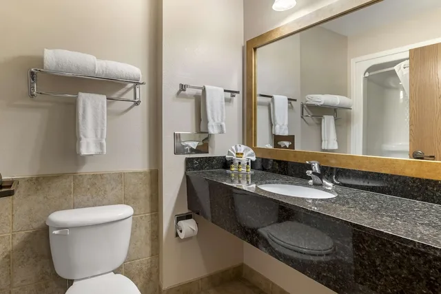 غرفة قياسية بسرير كينج بحوض جاكوزي لذوي الإعاقة، Best Western Plus Country Inn & Suites 2/3