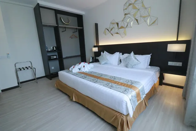 غرفة ديلوكس بسرير مزدوج، Amamas Boutique Hotel Kuching 10/10